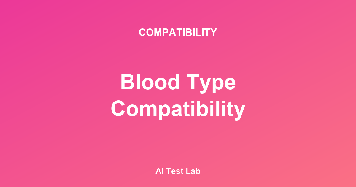Visualización científica de la compatibilidad por grupo sanguíneo