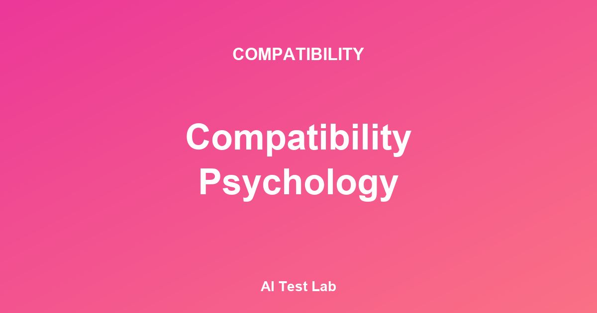 Visualización de la psicología de la compatibilidad en las relaciones