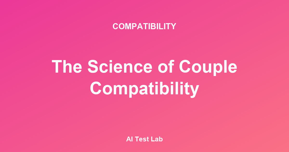 Visualización científica de la compatibilidad de pareja
